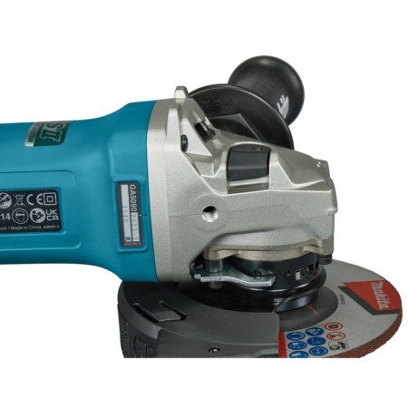 Corner grinder Makita GA5090x01, 1900 W, 125 mm, 2800-11500 rpm, adjustment-1