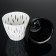 Kashpo for flowers with an insert "inspiration", 3 l, white-black color