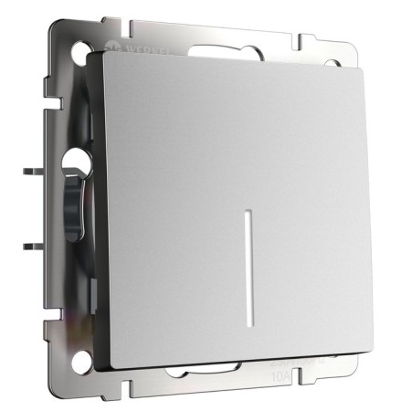 Single -clavy passage circuit breaker with backlight (silver matte) W1112165