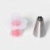 Confectionery set for dilapers, confectionery bag 1 pc, nozzle 2 pcs, form 50 pcs
