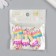 Decor for creativity Plastic "Eskimo with sprinkling" MIX 3.4x2.8x0.7 cm
