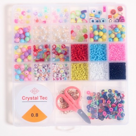Set for creating jewelry "Assorted" beads/beads, fishing line, accessories-2