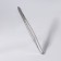 Direct tweezers, narrow, 9 cm, silver color
