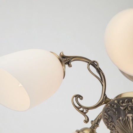 Ceiling chandelier Ariele, 60W, E27, 64x64x24 cm-2