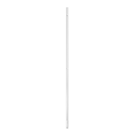 Terminus uno “circle” electric heated towel rail, 1200x32 mm, white matte-1