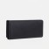 Women's wallet on a magnet, black color