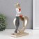 Polystone souvenir "A couple in love with a big heart" 15x7x23.5 cm