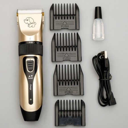 Ceramic blade haircut machine, knife adjustment, USB charging-1