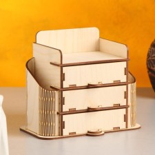 Wooden organizer 10 × 16 × 13.7 cm 