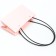 Bag for flowers pink moisture -resistant, 22 x 10.5 x 13.5 cm