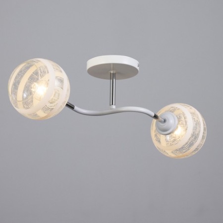 Ophelia chandelier 2he27 40W Belo-chromovy 48x26x27 cm Bayerlux-1