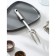 Flip for stainless steel meat, “Standard”, h = 33 cm, silver color