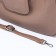 Load bag with zipper, external pocket, long belt, dark beige color