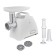 Meat grinder BQ MG1005, 2100 watts, 2.4 kg/min, reverse, white