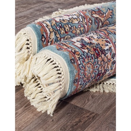 Oval Merinos shahreza carpet, size 200x285 cm, color Blue-3