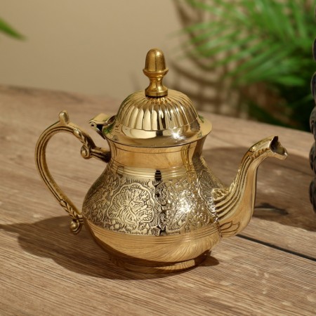 Teapot 20x10x17 cm, brass-1