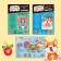 Books with stickers, a set of New Year's applications, 3 pcs.