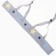 Reins children №1, stars, gray color