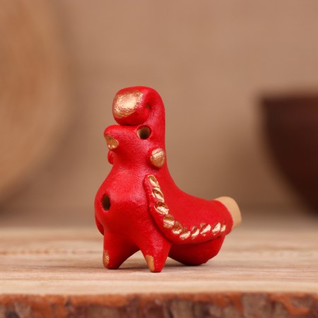 Abashevskaya toy "Kurochka", 5x3x5 cm, Vorozheikin V.A.-4