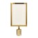 Information frame A4, 22 x 32 cm, d = 6.5 cm, vertical, gold