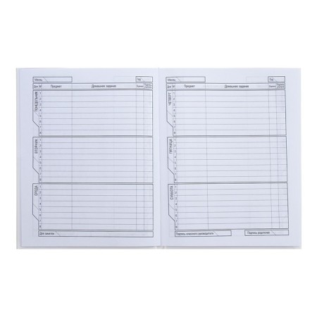 Universal diary for grades 1-11 "Romance", hard cover, matte lamination, sparkles, 40 sheets-7