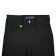 Pants for girls, height 128 cm, black-gray color
