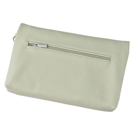 Women's bag B2743-23111, light gray, artificial leather, 27x7x15 cm-1