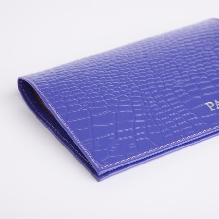 Passport cover, purple color-3