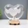 Narrh Naughter "Heart" LED from batteries 3xlr44 13x7.2x12 cm Risalux
