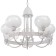 Chandelier 6591212/5 E27 40W white-gold 54x54x28 cm Bayerlux