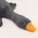 Skill of a soft toy "Goose", 130 cm, color gray color