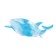 Developing toy "Shark" with suction cups, Mix color
