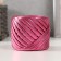 Knitted yarn metallic "disco" 100g (pink)