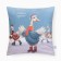 Case on the pillow Ethel "Geese", 40*40 cm, 100 p/e, velor