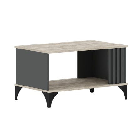Table Journal Otis, 800x500x450, Oak Kraft gray/Anthracite