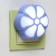 Nightlight "Flower" LED MIX 7.5x4.5x7, cm Risalux