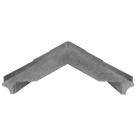 PPK parapet for a fence span of 0.5 brick, 50 × 13 × 1.5 cm, graphite, “flexible tile”-3