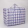 Household bag, 115 l, blue/white color