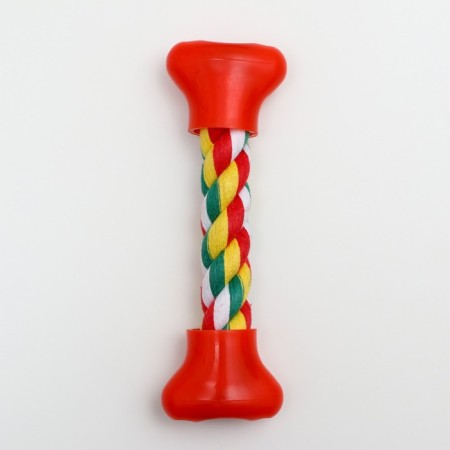 Cable toy "Watch" Small, 60 g, up to 16 cm, white/red/green/yellow-1