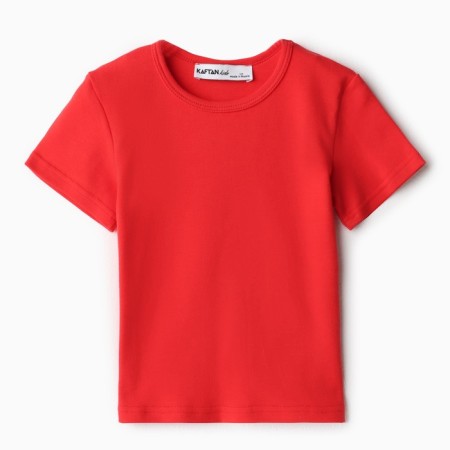 Children's T-shirt KAFTAN, height 98-104, red