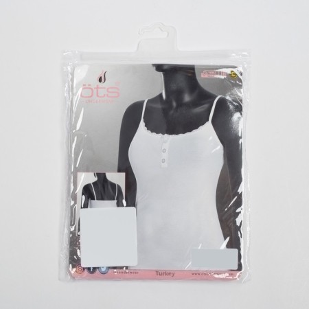 T -shirt female, white color, size 44 (m)-7