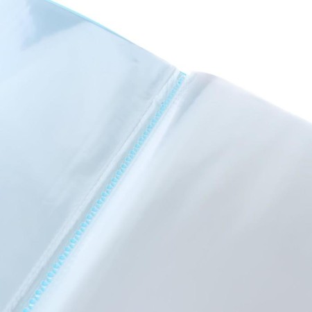 A4 Calligrata folder, 80 transparent inserts, 700 μm, turquoise-blue-2