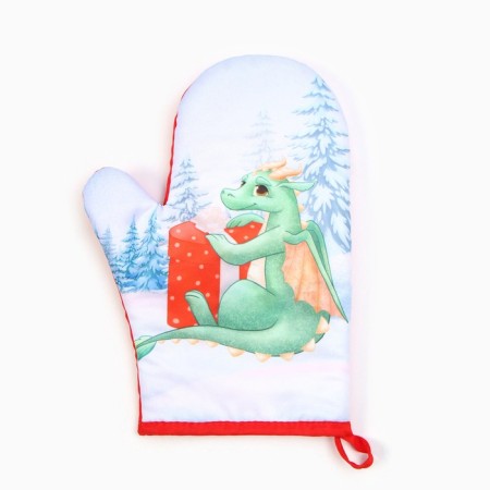 Set of Gift Village "Gift": mittens-output, silicone blade-2