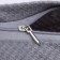 Decorative pillowcase "Ethel" pearls 42x42 cm, gray