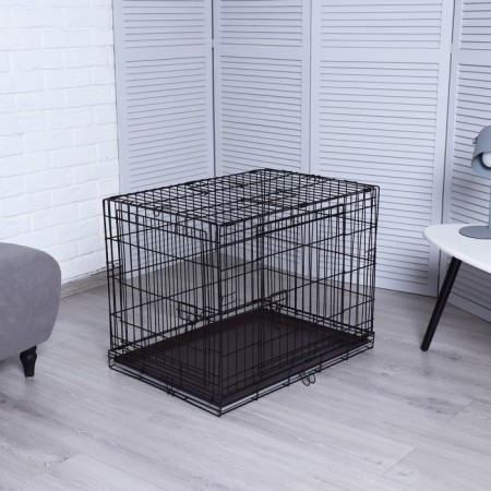 Dogs for dogs No. 3 with a pallet, folding, 76 x 56 x 60 cm