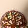 Panel wall "Tree of life" wood, glass 30 cm