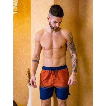 Male ISee shorts, size 48, blue color, terracotta-1