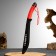 Tourist knife 43cm, blade 305mm/3mm, braid hilt