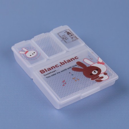 Air man, 9.2 × 6.5 × 1.6 cm, 4 sections, color mix-3