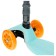Folding Graffiti Baby, Light wheels PU 120/70 mm, ABEC 7, BIREVIC color